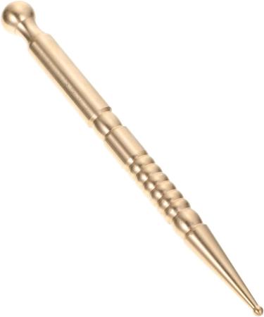 Fomiyes Relaxing Deep Salon Acupuncture Pencil Set - Professional Handheld Massage Tools Golden Earplugs & Facial Reflex Zone Therapy - 4PCS - Buy Online on GoSupps.com