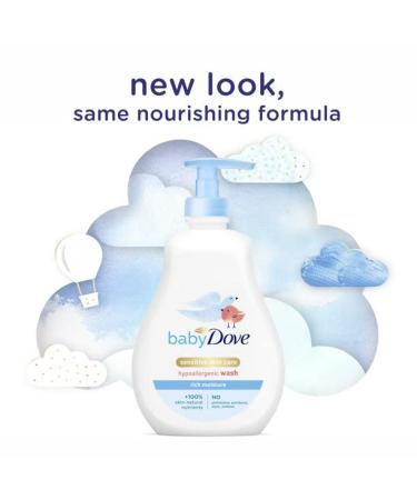 Dove Baby Tear Free Shampoo - Rich Moisture 13.5 Fl Oz | Gentle Skin Care for Babies - International Shipping Available - Buy Online on GoSupps.com