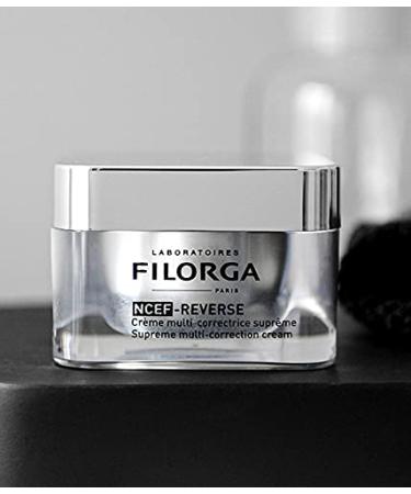 Filorga NCEF-Reverse Multi-Correction Skin Moisturizer Cream - Anti-Aging Hyaluronic Acid & Collagen Formula for Wrinkle Reduction & Skin Elasticity - 1.69 oz - Buy Online on GoSupps.com