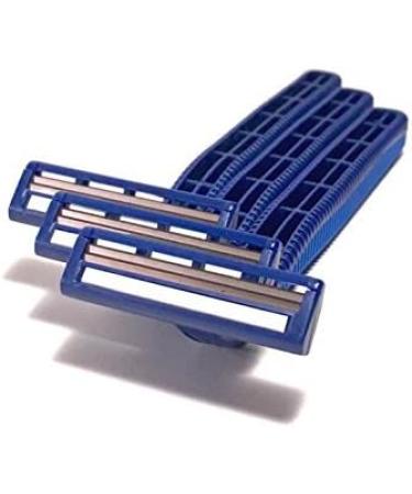 60 Box Combo of Blue & Pink Disposable Razor Blades - High Quality Stainless Steel Twin Blade Razors for Men & Women with Aloe Vera Strip | International Shipping - Buy Online on GoSupps.com