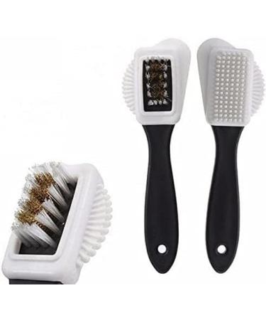 Shoe Brush Cleaning Brush for Suede Nubuck Boot Shoes S Shape Shoes Cleaner Brush for Footwear Shoe Horn Shoe Cleaner Care Accessories Brush - Buy Online on GoSupps.com