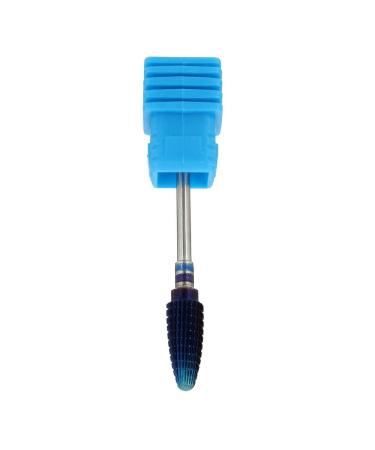 Blue Nano Coated Carbide Sharp Nail Drill Bits Cuticle Cleaning Tool - Buy Online on GoSupps.com