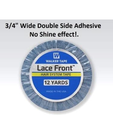 Walker Lace Front Support Tape 3/4"x 12 Yard Roll Men and Women Adhesive Tape - Buy Online on GoSupps.com