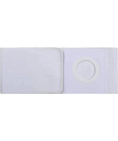 XJz Slope Cotton Soft Stoma Hernia Belt | Breathable Waist Support Girdle & Binder for Hernia Relief - White - Buy Online on GoSupps.com