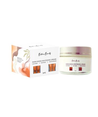 Britains Beauty Dark Knees Whitening Cream Lightens Softens Moisturizes Dark Knees and Elbows Vitamin Enriched Formula 50g