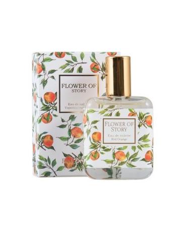 Flower Story Girl Student Perfume Fruit Fragrance Fresh Fragrance Fresh Natural Lasting Eau de Toilette 1 Fl Oz (30 Orange glow) 0.98 Ounce (Pack of 1) Orange glow
