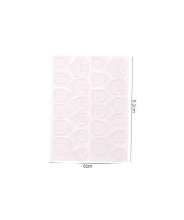 minkissy 15 Sheets Nail Art Double Sided Tape Jelly Adhesive Tabs Nail Glue Transparent Adhesive Fake Nails Nail Sticker Nail Adhesive Tabs Transparency Film Stickers Nail Polish Silica Gel - Buy Online on GoSupps.com