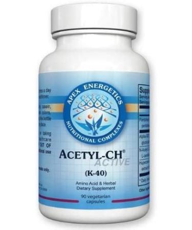 Apex Energetics Acetyl-CH (K-40) 90 Capsules - Supports Cognitive Health - Buy Online on GoSupps.com
