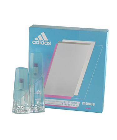 Adidas Fragrance Moves Eau de Toilette Spray for Her 1.5 Fluid Ounce