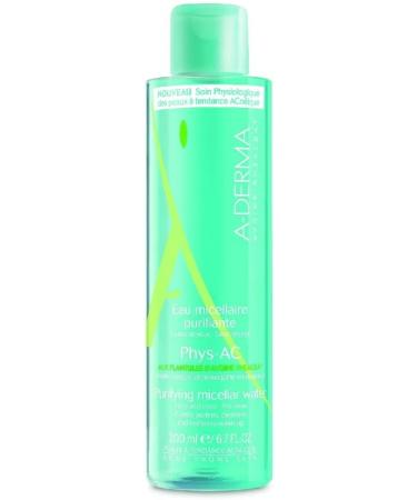 A-Derma Phys-ac Purifying Micellar Water 200ml - Gentle Cleansing for Oily & Acne-Prone Skin | International Shipping Available - Buy Online on GoSupps.com