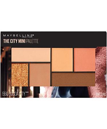 Maybelline New York The City Mini Eyeshadow Palette Makeup  Cocoa City  0.14 Ounce Cocoa City Value not found - Buy Online on GoSupps.com