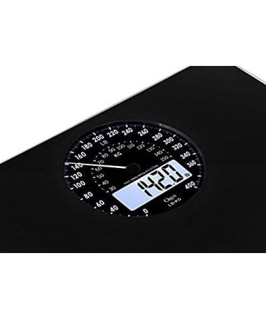 Ozeri Rev Digital Weight Scale with Electro-Mechanical Weight Dial and 50 Gram Sensor Technology - 0.1 lbs - 0.05 kg - black - Buy Online on GoSupps.com