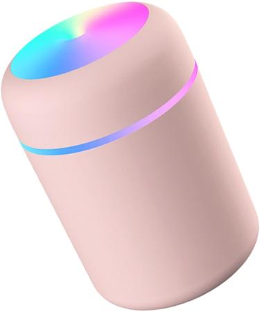 Balacoo Mini Humidifier 3pcs Pink Home Nano Portable Sprayer Humidifier Office Mist Colorful Skin for Mini Air Humidifier 12*7.8cmx3pcs - Buy Online on GoSupps.com