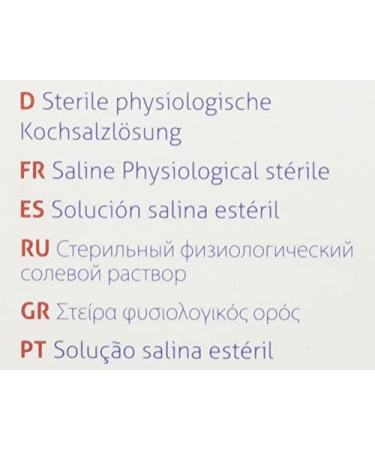 Sterile Saline Nasal Hygiene - 20x5ml Vials for Clear Breathing | International Shipping Available - Buy Online on GoSupps.com