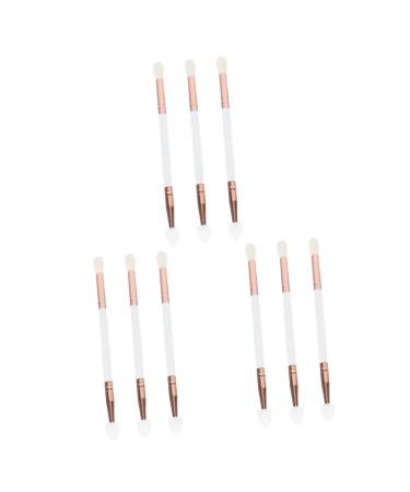 FOMIYES 9 Pcs Eye Shadow Brush Make up Kit Eyeshadow Eyebrow Brush Eyeshadow Makeup Tool Portable Travel