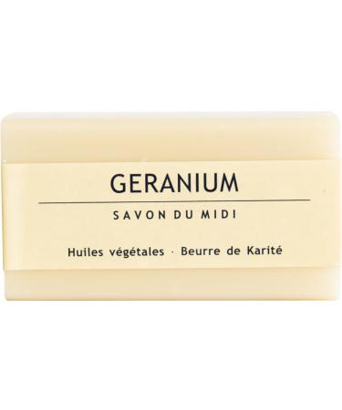  Savon du Midi Savon du midi Geranium Shea Butter Soap 100g (2 x 100g) - Buy Online on GoSupps.com