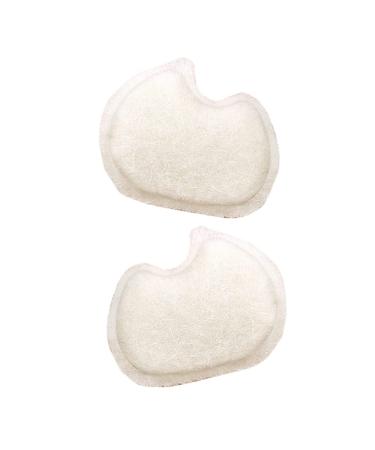 FOMIYES 1 Pair Felt Forefoot Pad metatarsal cushions stop feet from sliding forward in heels feet pads shoe pad outdoor step mats professional forefoot pads Footwear wool felt breathable