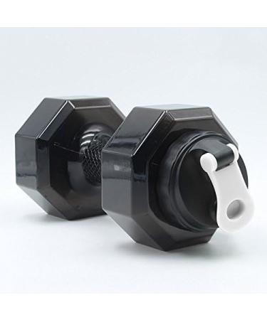 Dumbbell Shape Water Bottle - 2.2L/75oz PETG Sports Fitness Jug for Gym  Yoga  Running  Cycling & Camping - Buy Online on GoSupps.com