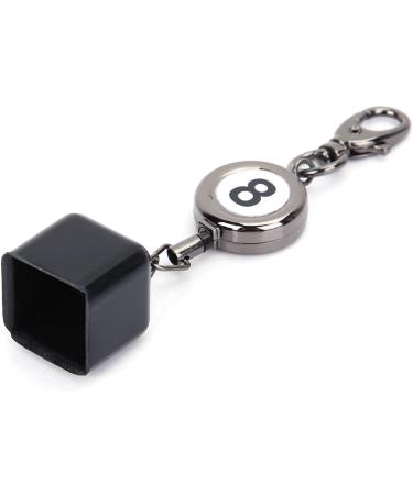 Bnineteteam Portable Black Retractable Billiard Queue Chalk Holder | Snooker & Pool Supplies for Competitive Sports - Buy Online on GoSupps.com