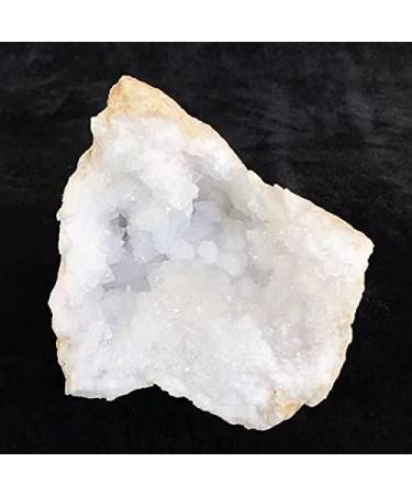Natural raw Gemstone Rock Agate Cluster White Rough Quartz Crystal geode 1pc Chakra Reiki Balancing - Buy Online on GoSupps.com