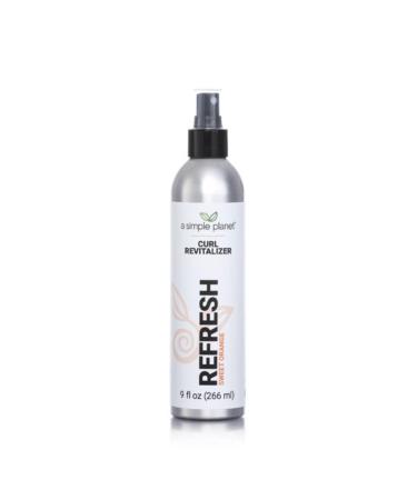 Refresh Curl Revitalizer for Curly Hair (9 Floz Sweet Orange) Sweet Orange 9 Fl Oz (Pack of 1) - Buy Online on GoSupps.com
