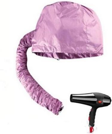Hair Steamer for Conditioning Soft for Conditioning | Hair Conditioning Avoid Electric Scald Burn for Dyed Curly Straight Hair Dryer Hondony Pink - Buy Online on GoSupps.com