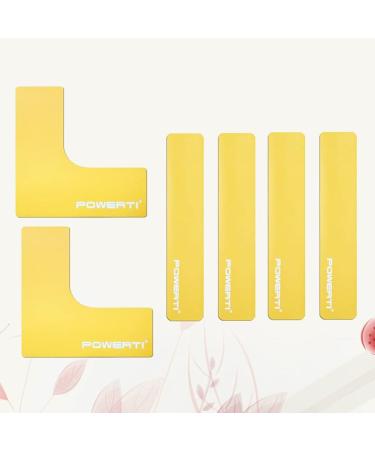 ABOOFAN 6 x Tennis Court Marking Strips - Logo Basketball & Football Floor Marking (4pcs 2 Corners) - International Shipping Available - Buy Online on GoSupps.com