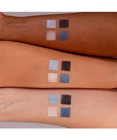 Benecos Quattro Eyeshadow Palette - Vegan Natural Cosmetics - True Blue - 4.8g | International Shipping - Buy Online on GoSupps.com