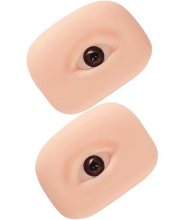 GLEAVI 2 Pairs Silicone Molds Makeup Tools Tools Makeup Face Practice Board Eye Plate Thicken 3d 13.8x5.2x1.5cmx2pcs As Shownx2pcs - Buy Online on GoSupps.com