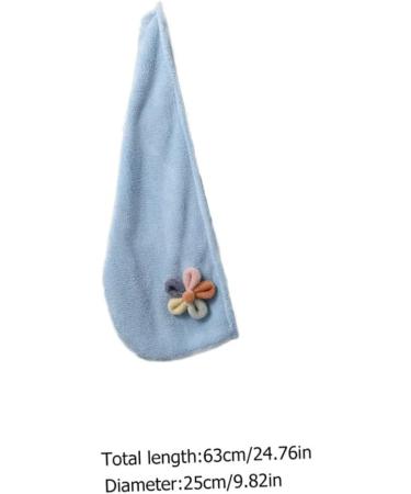minkissy Hair Cap 3 Pcs Coral Fleece Dry Hair Hat Quick Dry Towel Lovely Shower Cap - Buy Online on GoSupps.com