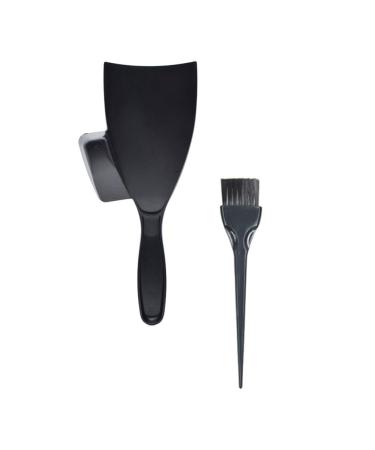 Lurrose 1Set Highlighter Set Hair Color Board Hair Dye Board highlighting board for hair DIY hair dye tools hair dye kit Hair Dyeing Brush Hair Tint Tool balance paddle plastic flat top