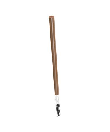 WOONEKY Wooden Brow Pencil Portable Brow Pencil Wood Brow Pencil Makeup Eyebrow Pencil Coffee 1 count (Pack of 1) Coffee