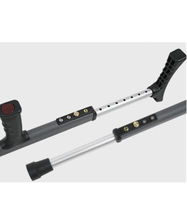 Walking Support Forearm Crutches(1 Pair) Adjustable F-Type Armpit Crutches Ergonomic Underarm Crutches Medical Mobility Device (Color : Gray) Anniversary Lucky Star Grey - Buy Online on GoSupps.com