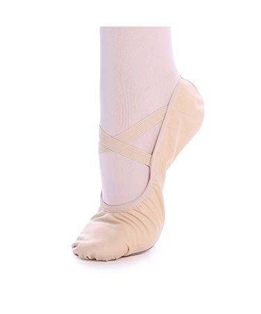 Ballet Shoes for Women Girls, Women's Ballet Slipper Dance Shoes Canvas Ballet Shoes Yoga Shoes 7 Light Pink