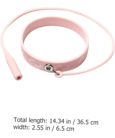 POPETPOP Tweezers Silicone Bracelet Eyelash Wrist Band Strap Lash Extensions Holder Silicone Tweezer Delighter Eyelash Tool Forceps Silicone Tweezer Holder Make up Silica Gel Protector - Buy Online on GoSupps.com
