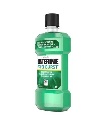 Listerine FreshBurst Antiseptic Mouthwash 2-Pack - 1.5L Each - Buy Online on GoSupps.com