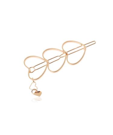 9 Pack Gold Vintage Geometric Hair Clips - Retro Minimalist Hair Accessories for Women - Buy Online on GoSupps.com