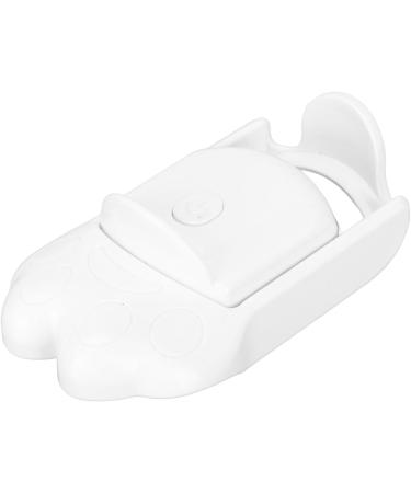 Verdant Touch Rechargeable Heated Eyelash Curler Heated Eyelash Curler USB Rechargeable Quick Curling Mascara Clip with Steel Comb White - Buy Online on GoSupps.com