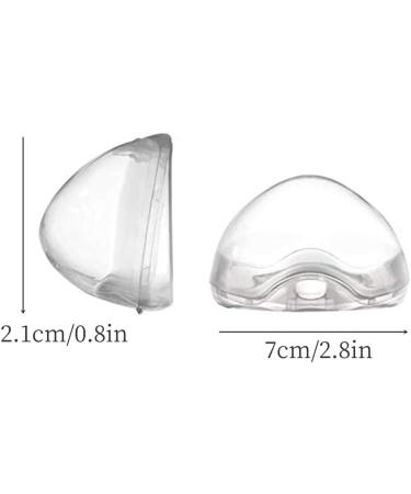 6PCS Baby Dummy Case Non Toxic Portable Nipple Shield Carrying Case Pacifier Storage Box Nipple Shield Case Transparent Pacifier Case Soother Pod Pacifier Holder Box for Kids - Buy Online on GoSupps.com
