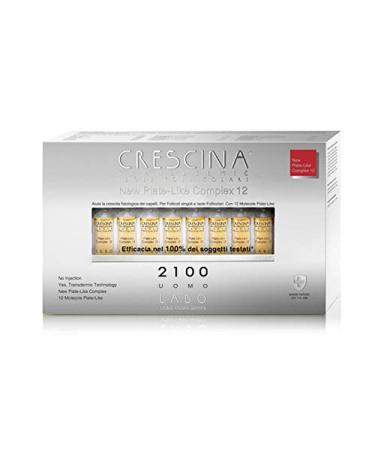 Labo Crescina Follicolari Islands PLATE-LIKE COMPLEX 12 Hair 2100 Men 20 Ampoules