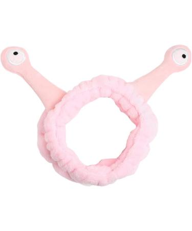 Ixkbiced Women s Cartoon Snail Antenna Plush Headband Cute Hairband for Washing Face & Beauty Routine - Buy Online on GoSupps.com