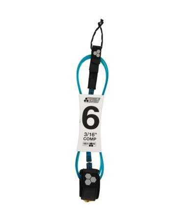 Channel Islands Surfboards HEX COMP Leash FLO Blue, 6'