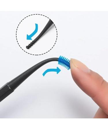 Portable Ear Cleaner Stainless Steel Ear Spoon Set Stainless Steel Ear Wax Remover Reusable Stainless Steel Ear Wax Remover Set Ear Wax Easily Removed Ideal for Personal and Home Use(1pcs Black) - Buy Online on GoSupps.com