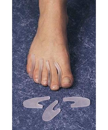 Silipos Gel Toe Separators - Large (Pack of 15) | Washable & Reusable | Trim to Fit | Silipos Incorporated - #11615 - Buy Online on GoSupps.com