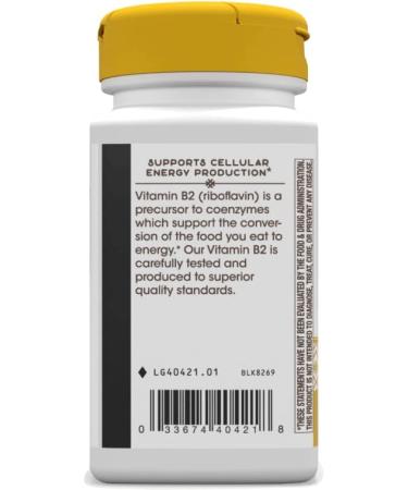 Nature's Way Vitamin B2 100mg Caps - Pack of 2 | Essential B2 Supplement - Buy Online on GoSupps.com