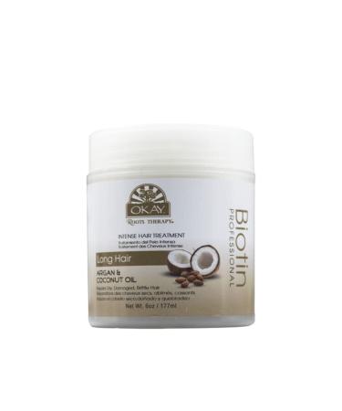 Roots Therapy Biotin Argan Coconut Professional Intense Hair Treatment - 6 oz - Buy Online on GoSupps.com
