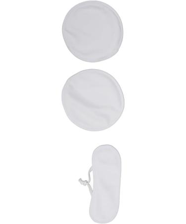 Adjustable Reusable Castor Oil Neck Pack for Thyroid Inflammation - Washable White Set - Buy Online on GoSupps.com