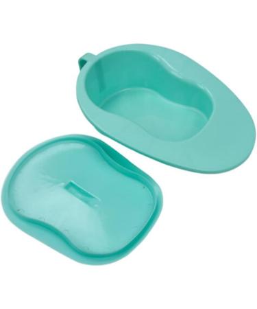 Bedpan Seat Urinal for Bedbound Men and Women Fracture Bed Pan with Lid and Holder Elderly Bedridden Nursing Toilet Urinals - Buy Online on GoSupps.com
