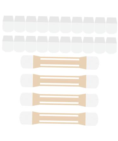 Ipetboom 20 Pcs Neck Lift Stickers Lifting Belt Jowls Sticker - Neck Tape Swan Neck Applique Face