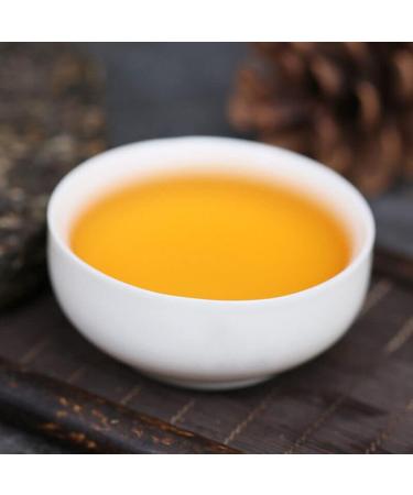 HELLOYOUNG 357g G teau de th Pu-erh naturel de montagne chinoise Nourriture verte avec un charme persistant unique facile infuser - Buy Online on GoSupps.com